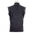SiaLinda for Men: Weste / Hemd Arion, Ärmellos, Druckknöpfe, schwarz, Baumwolle - SiaLinda.com
